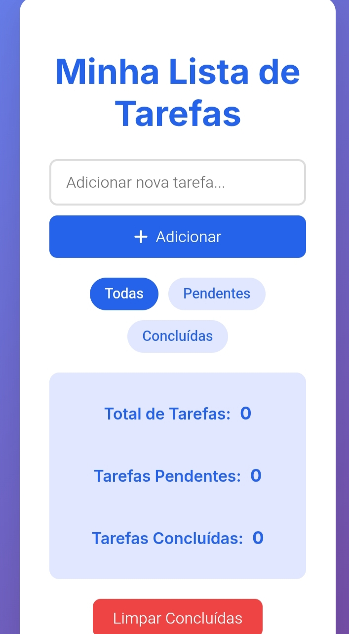Lista de Tarefas Interativa